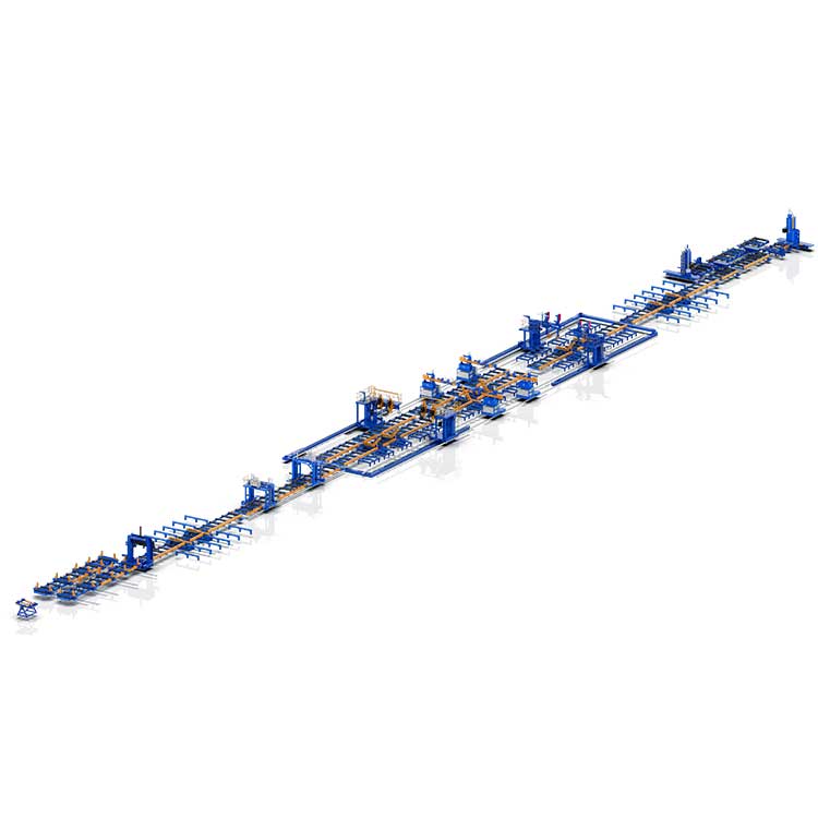 고효율 철강 제조에 박스 빔 용접 라인이 중요한 이유는 무엇입니까?